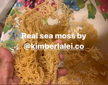 Load image into Gallery viewer, Gold Dried Wildcrafted Sea Moss (4oz.)