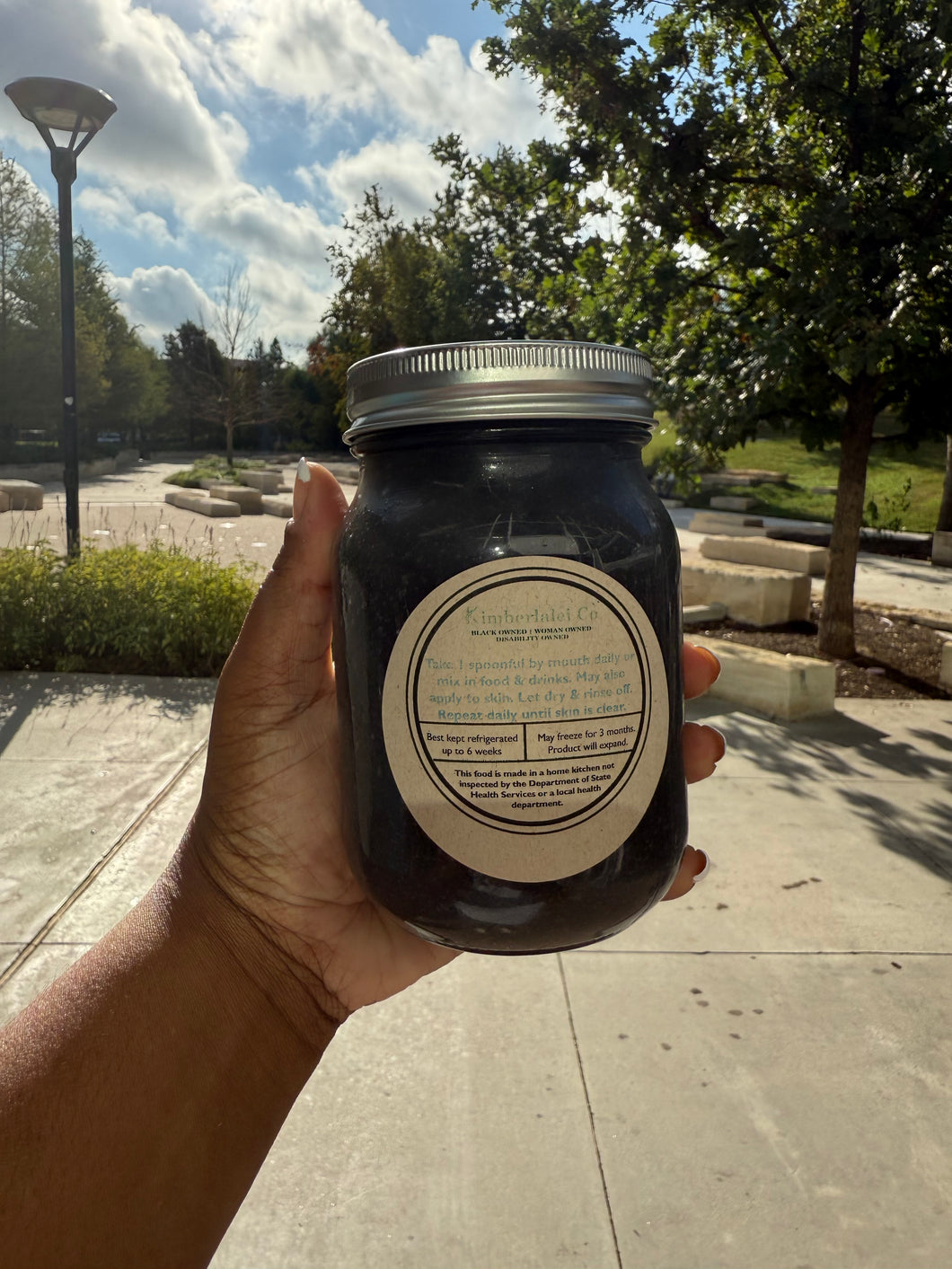 [16 ounces] Green Wildcrafted Sea Moss Gel