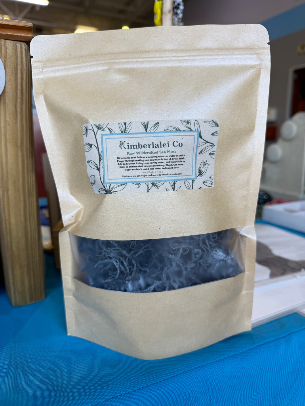 Green Dried Wildcrafted Sea Moss (4oz.)